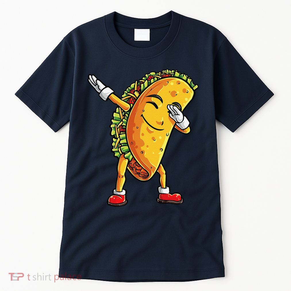 Dabbing Taco Cinco De Mayo Funny Mexican Food Dab Tall T-Shirt
