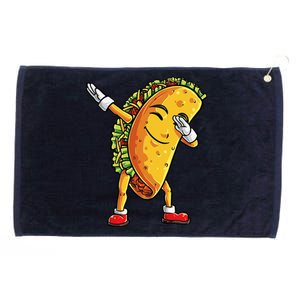 Dabbing Taco Cinco De Mayo Funny Mexican Food Dab Grommeted Golf Towel