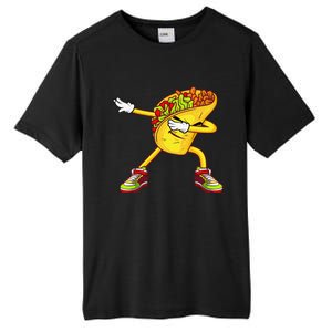 Dabbing Taco Cinco De Mayo Funny Mexican Food Dab Tall Fusion ChromaSoft Performance T-Shirt