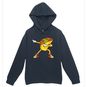 Dabbing Taco Cinco De Mayo Funny Mexican Food Dab Urban Pullover Hoodie