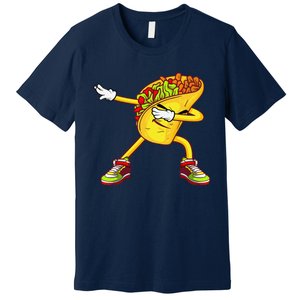 Dabbing Taco Cinco De Mayo Funny Mexican Food Dab Premium T-Shirt