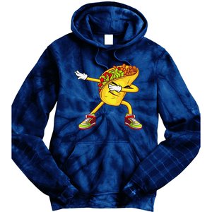 Dabbing Taco Cinco De Mayo Funny Mexican Food Dab Tie Dye Hoodie