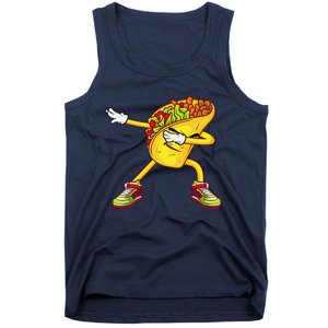 Dabbing Taco Cinco De Mayo Funny Mexican Food Dab Tank Top