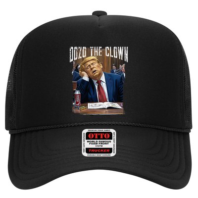 Dozo The Clown Donald Trump Sleeping At Trial Trucker Hat