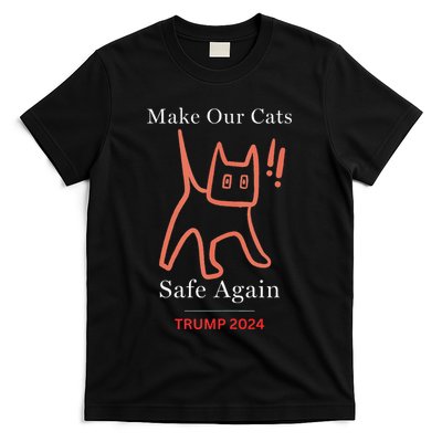 Donald Trump Cat Make Our Kittens Safe Again T-Shirt