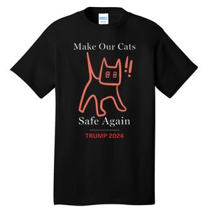 Donald Trump Cat Make Our Kittens Safe Again Tall T-Shirt