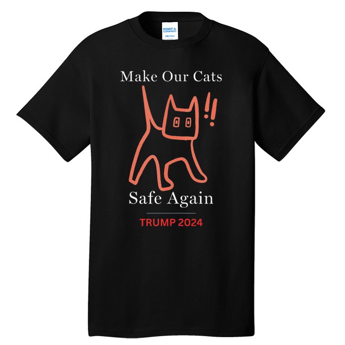 Donald Trump Cat Make Our Kittens Safe Again Tall T-Shirt