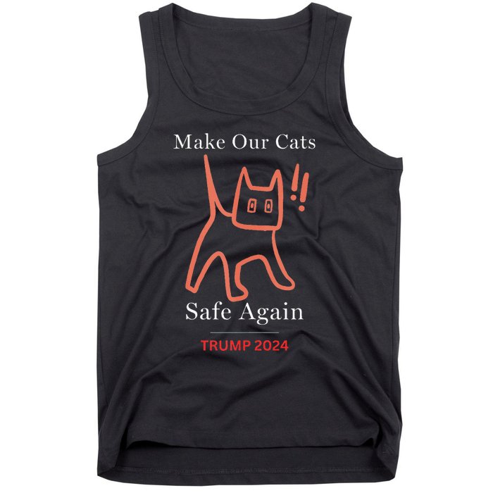 Donald Trump Cat Make Our Kittens Safe Again Tank Top