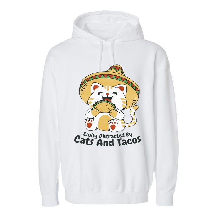 Dabbing Taco Cinco De Mayo Funny Mexican Food Dab Essential Garment-Dyed Fleece Hoodie