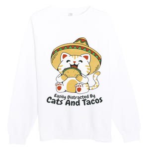 Dabbing Taco Cinco De Mayo Funny Mexican Food Dab Essential Premium Crewneck Sweatshirt