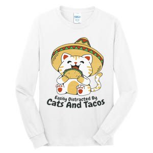 Dabbing Taco Cinco De Mayo Funny Mexican Food Dab Essential Tall Long Sleeve T-Shirt