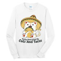 Dabbing Taco Cinco De Mayo Funny Mexican Food Dab Essential Tall Long Sleeve T-Shirt