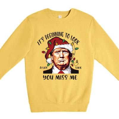 Donald Trump Christmas Premium Crewneck Sweatshirt