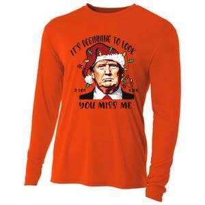 Donald Trump Christmas Cooling Performance Long Sleeve Crew