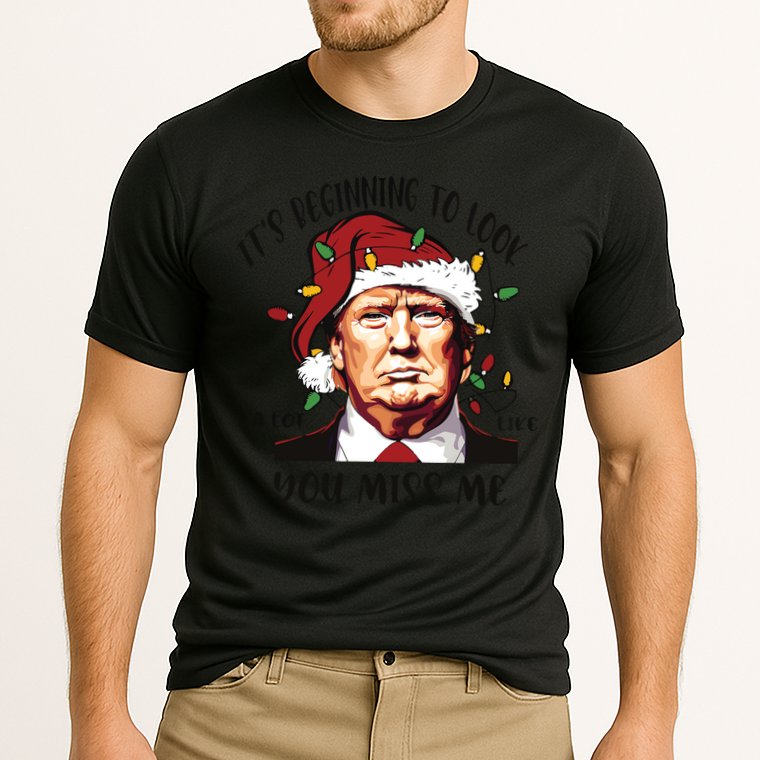 Donald Trump Christmas Cooling Performance Crew T-Shirt