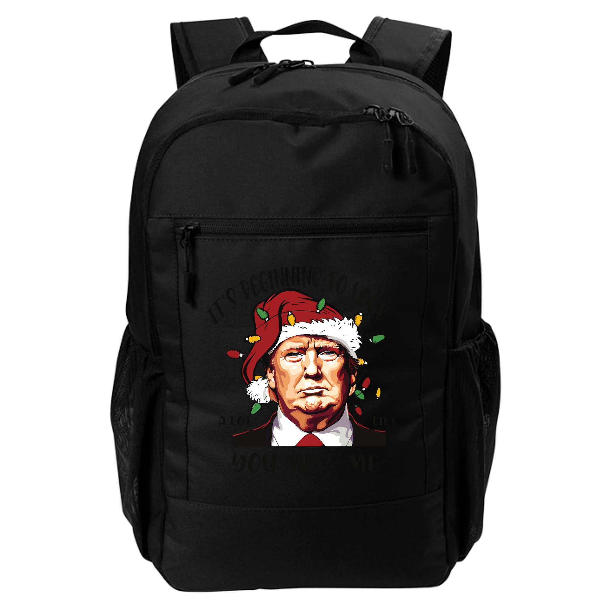 Donald Trump Christmas Backpack