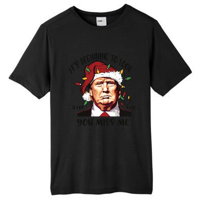 Donald Trump Christmas Tall Fusion ChromaSoft Performance T-Shirt