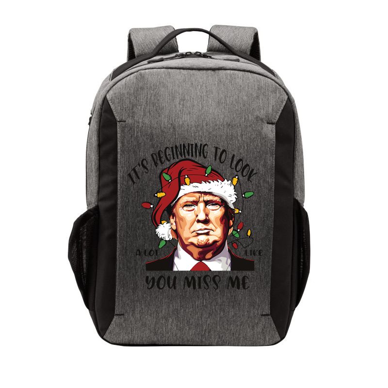 Donald Trump Christmas Vector Backpack