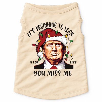 Donald Trump Christmas Doggie Tank