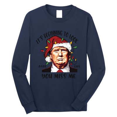 Donald Trump Christmas Long Sleeve Shirt