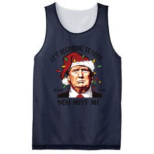 Donald Trump Christmas Mesh Reversible Basketball Jersey Tank