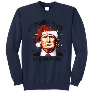 Donald Trump Christmas Tall Sweatshirt