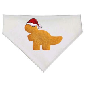 Dino Trex Chicken Nugget Funny Tyrannosaurus Christmas Funny Gift USA-Made Doggie Bandana