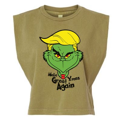 Donald Trump Christmas Garment-Dyed Women's Muscle Tee