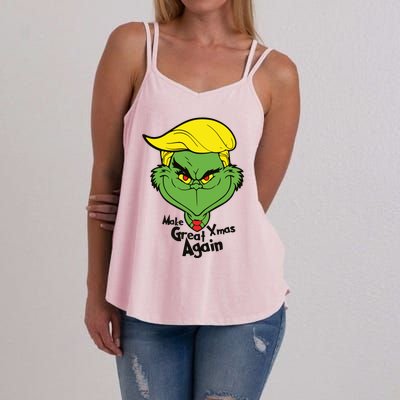 Donald Trump Christmas Women's Strappy Tank