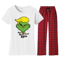 Donald Trump Christmas Women's Flannel Pajama Set