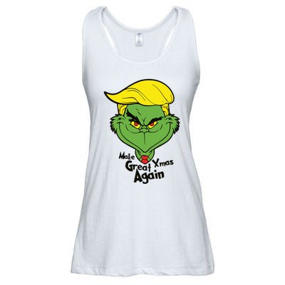 Donald Trump Christmas Ladies Essential Flowy Tank