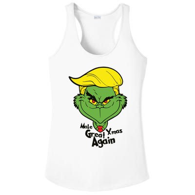 Donald Trump Christmas Ladies PosiCharge Competitor Racerback Tank