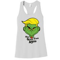 Donald Trump Christmas Women's Racerback Tank