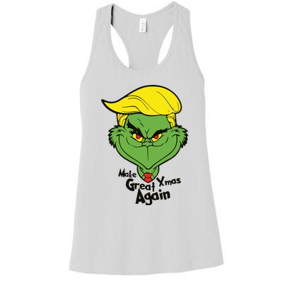 Donald Trump Christmas Women's Racerback Tank