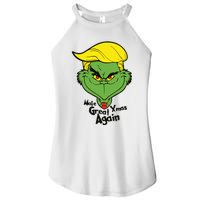 Donald Trump Christmas Women's Perfect Tri Rocker Tank