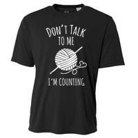 Don't Talk Counting Crochet TShirt Crocheting Gift TShirt Cooling Performance Crew T-Shirt