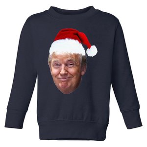 Donald Trump Christmas Funny Maga Santa Hat Gift Toddler Sweatshirt