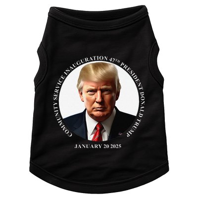 Donald Trump Community Service Inauguration Doggie Tank