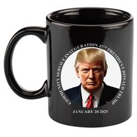 Donald Trump Community Service Inauguration 11oz C Handle Ceramic Mug