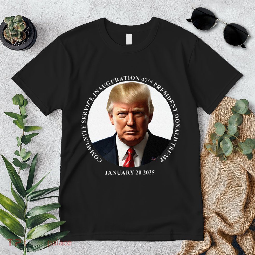 Donald Trump Community Service Inauguration Premium T-Shirt