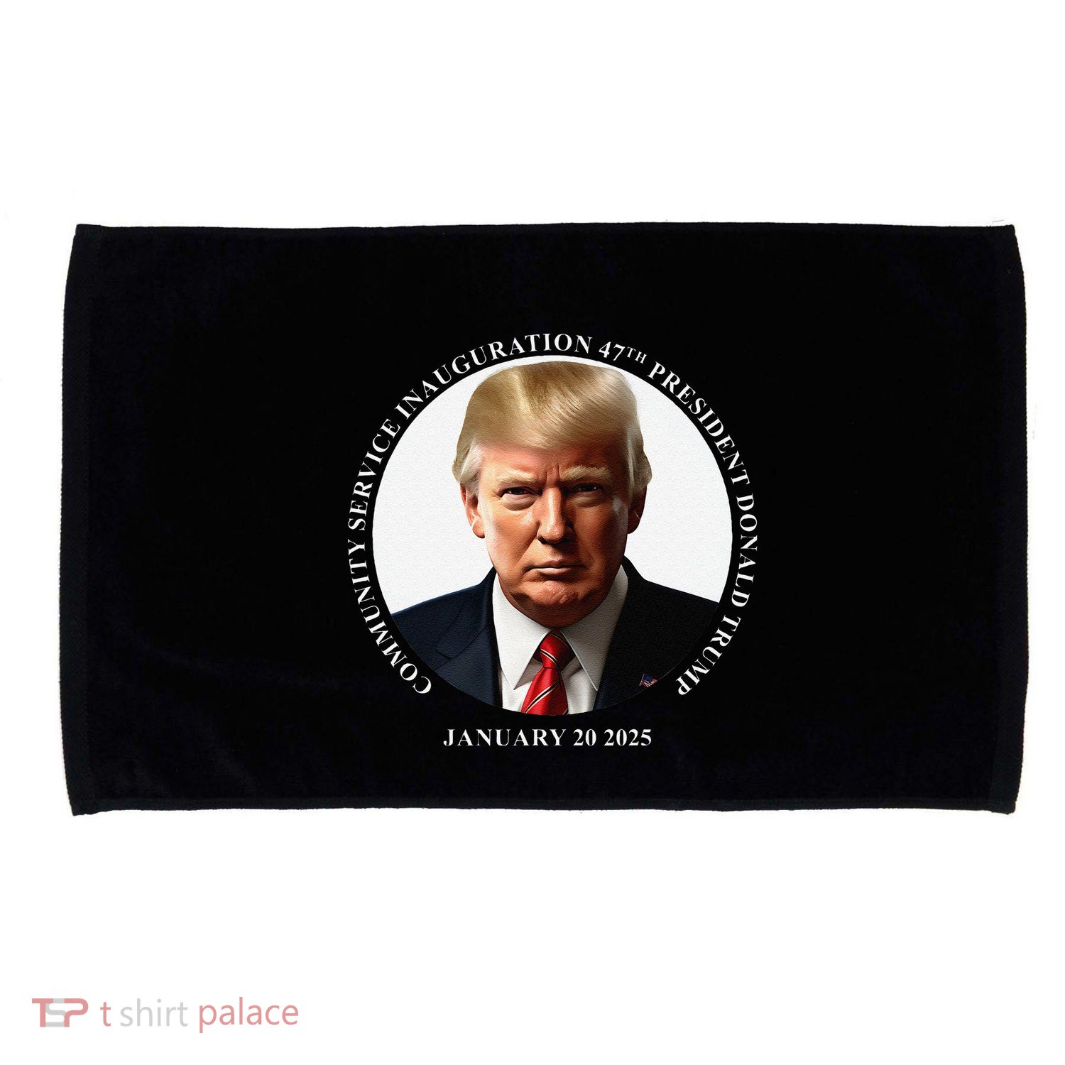 Donald Trump Community Service Inauguration Microfiber Hand Towel
