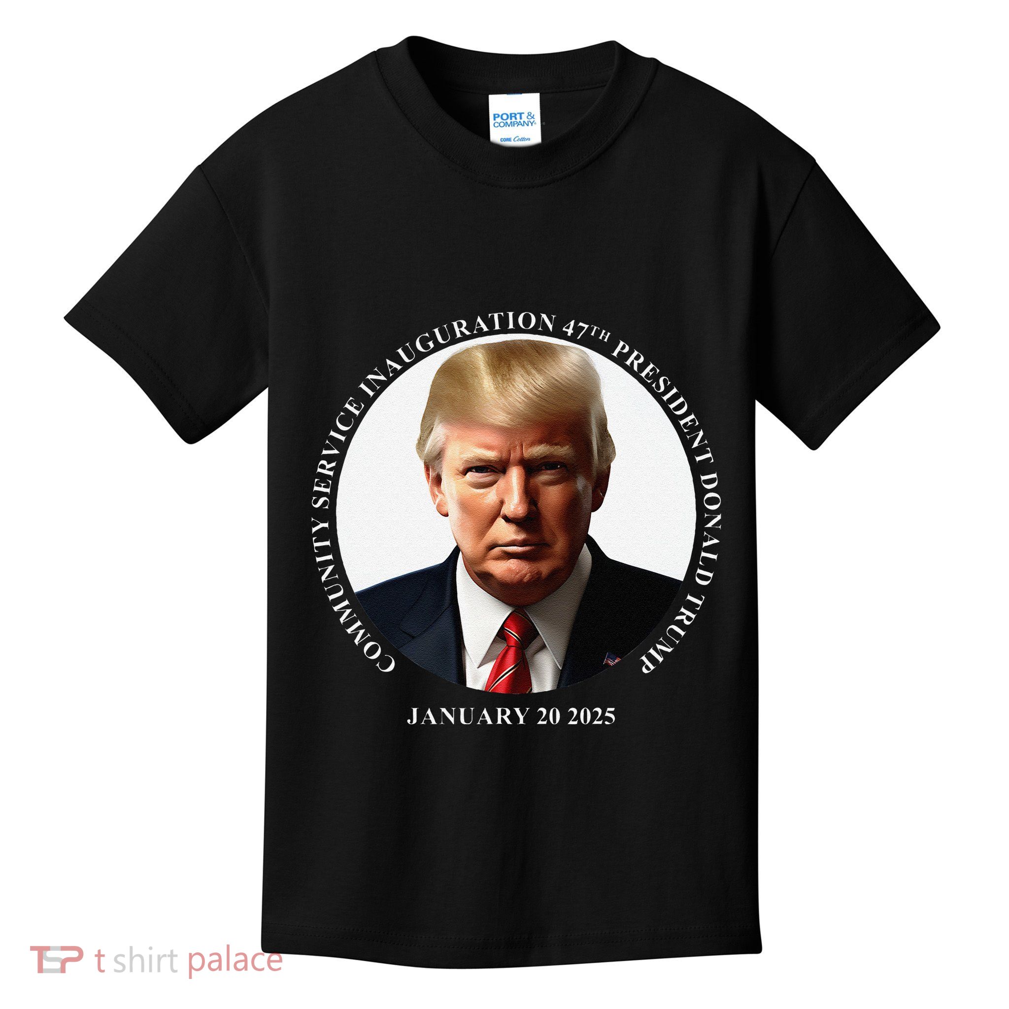 Donald Trump Community Service Inauguration Kids T-Shirt