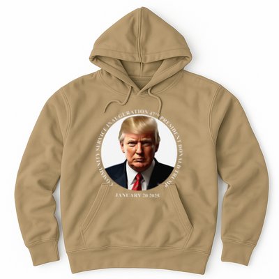 Donald Trump Community Service Inauguration Hoodie
