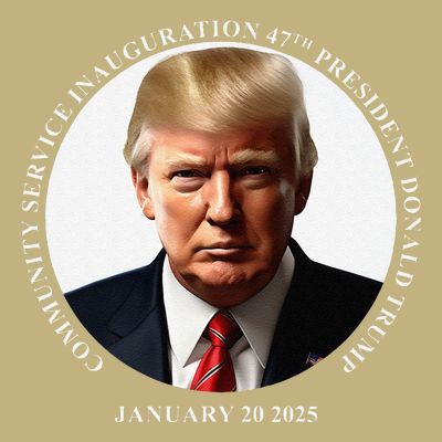 Donald Trump Community Service Inauguration T-Shirt