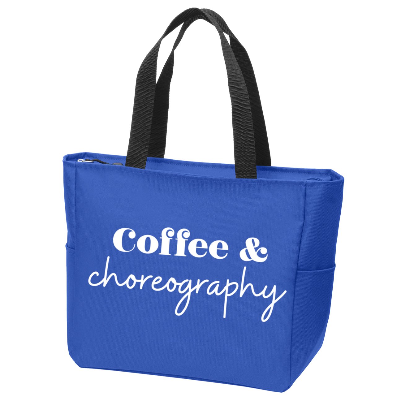 Dance Teacher Coffee And Choreography Gift Zip Tote Bag