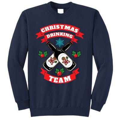 Drinking Team Chirstmas Tall Sweatshirt