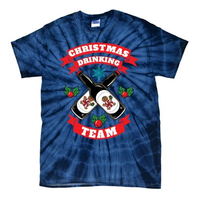 Drinking Team Chirstmas Tie-Dye T-Shirt