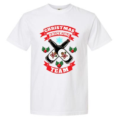 Drinking Team Chirstmas Garment-Dyed Heavyweight T-Shirt