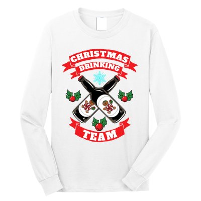 Drinking Team Chirstmas Long Sleeve Shirt