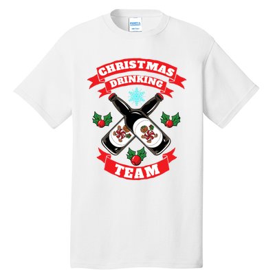 Drinking Team Chirstmas Tall T-Shirt